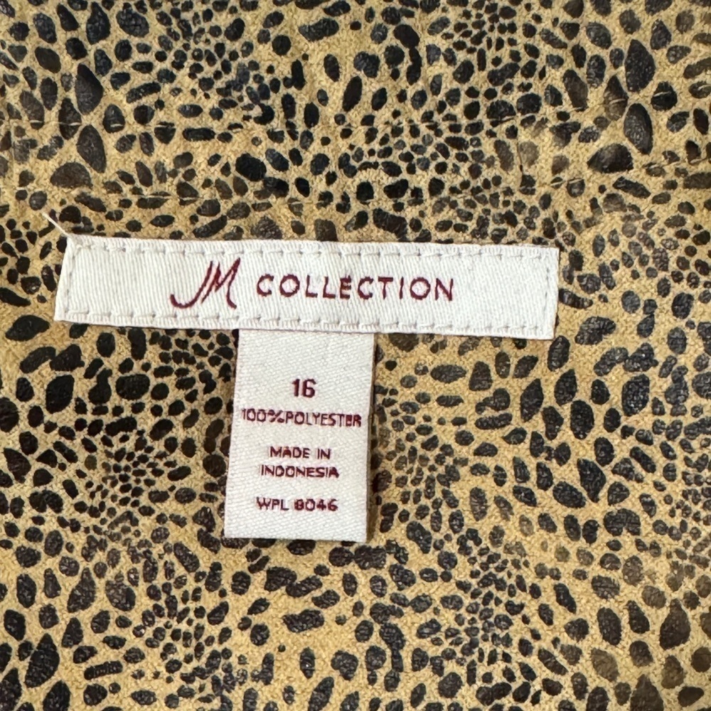 JM Collection Zip Up Jacket - Picture 2 of 7